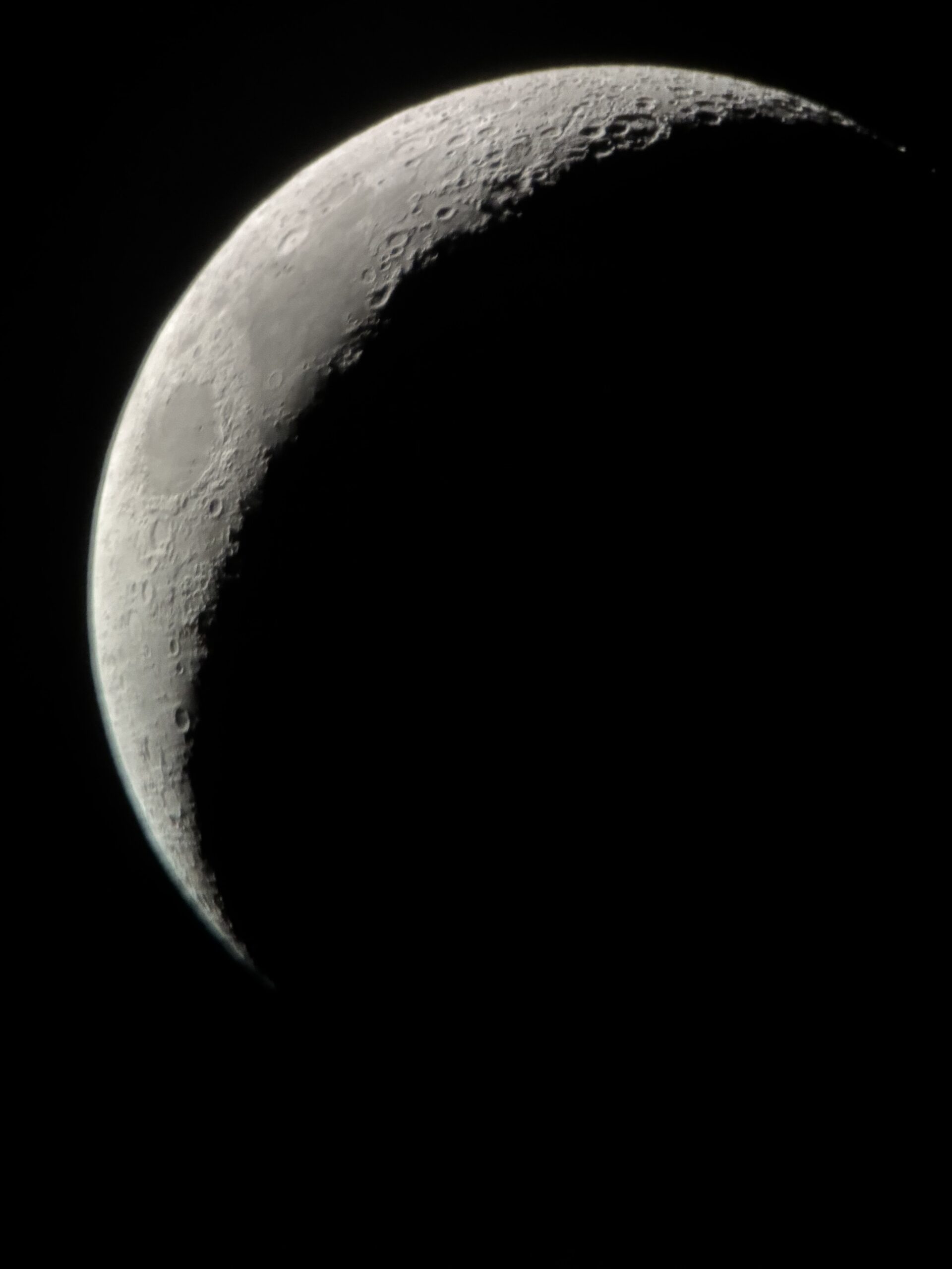 Ciel soir 20 mars 2026 croissant Lune équinoxe printemps observation télescope amateur