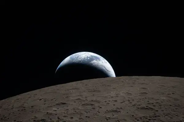 Earthset Orion Lune cratère Ohm Australie Artemis II NASA 6 avril 2026