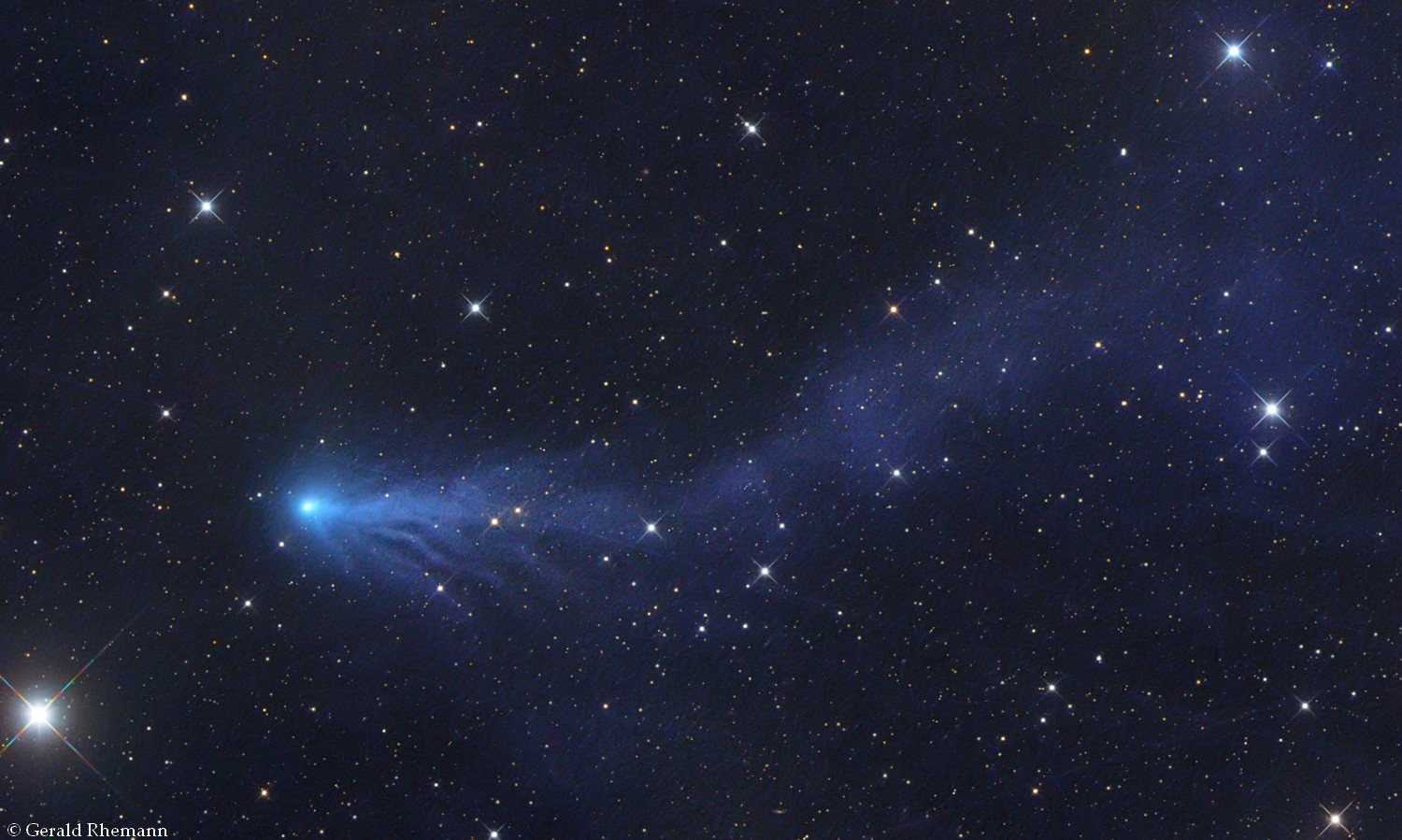Comète PanSTARRS dans le ciel de Namibie