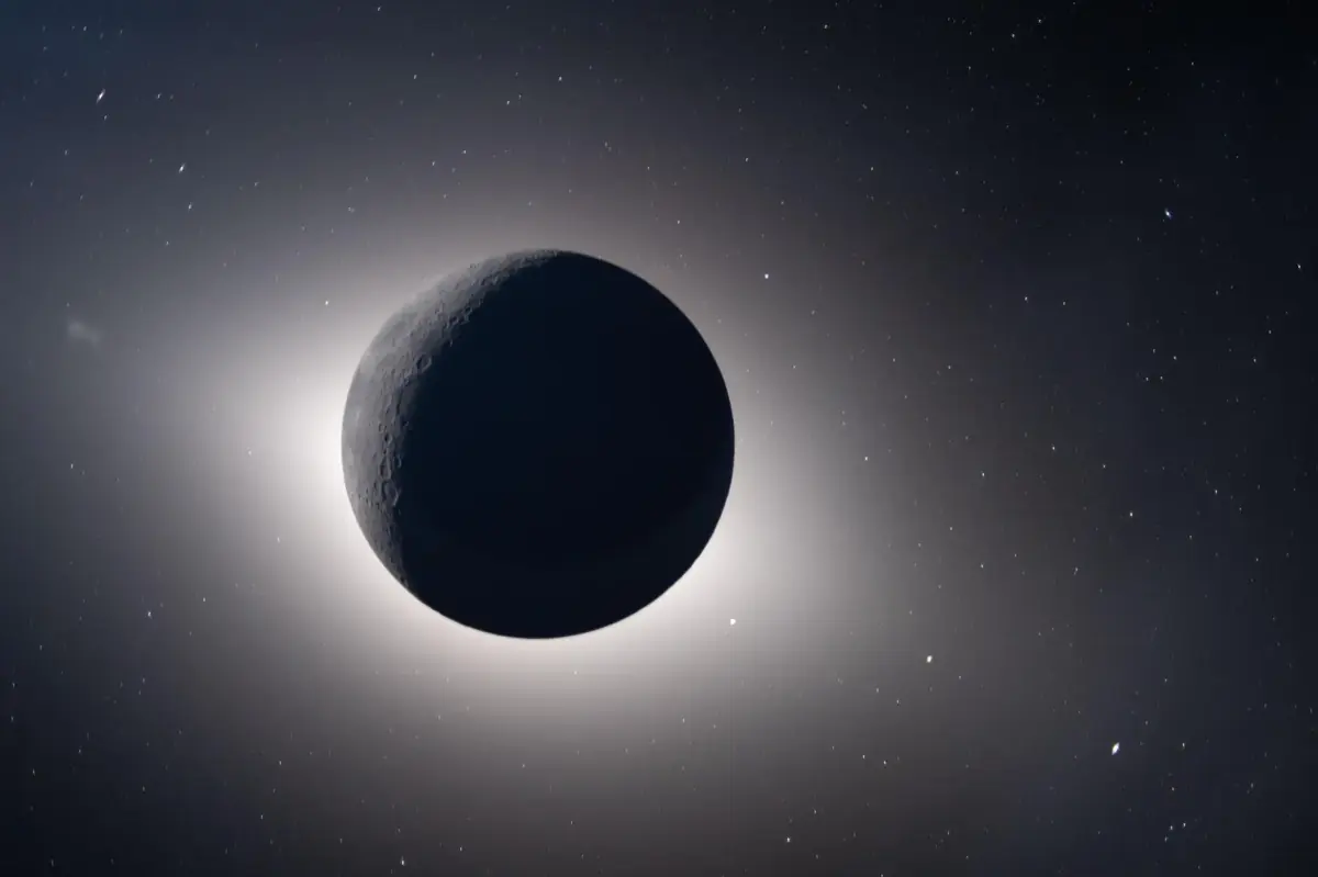 Lune éclipse totale Soleil étoiles 54 minutes corona lumière zodiacale Artemis II NASA