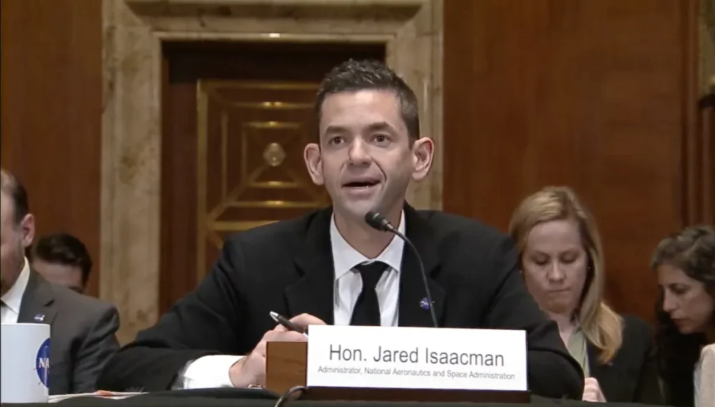 Jared Isaacman au sénat