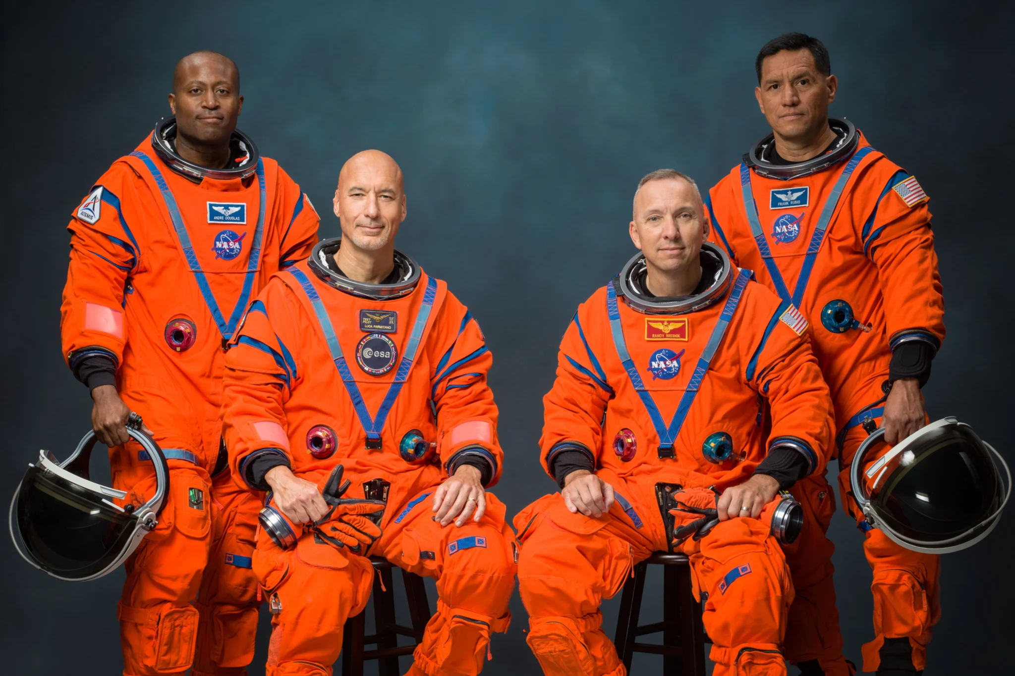 Photo officielle des astronautes d'artemis III